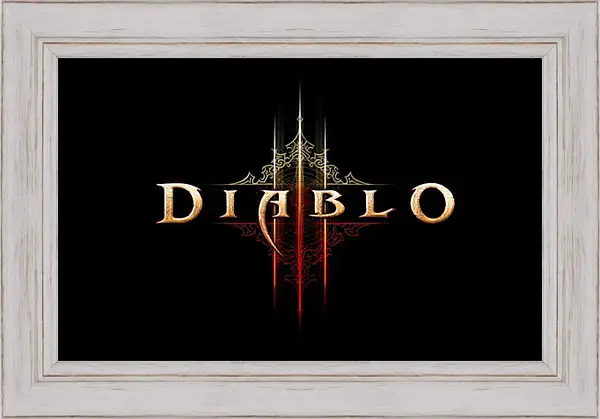 Картина в раме - Diablo III Картина в раме - Diablo III