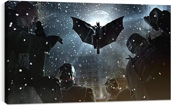Постер на подрамнике - Batman: Arkham Origins Постер на подрамнике - Batman: Arkham Origins