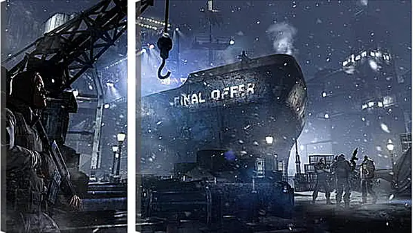 Модульная картина - Batman: Arkham Origins Модульная картина - Batman: Arkham Origins