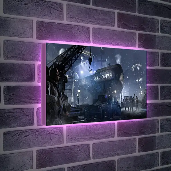 Лайтбокс световая панель - Batman: Arkham Origins Лайтбокс световая панель - Batman: Arkham Origins
