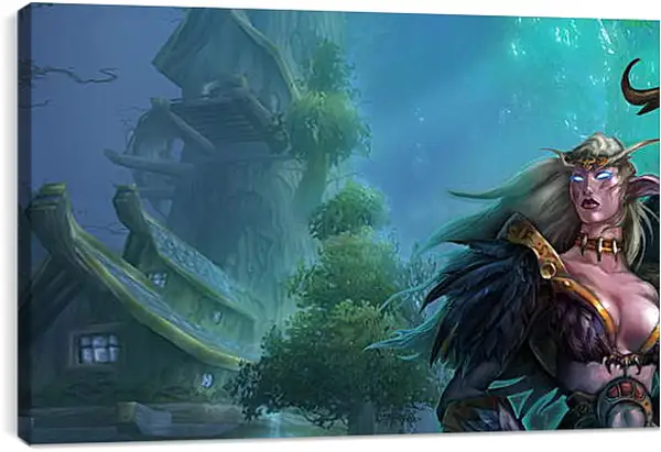 Постер на подрамнике - World Of Warcraft Постер на подрамнике - World Of Warcraft