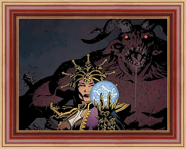 Картина в раме - Diablo III Картина в раме - Diablo III