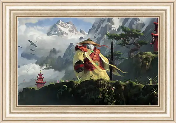 Картина в раме - World Of Warcraft: Mists Of Pandaria Картина в раме - World Of Warcraft: Mists Of Pandaria