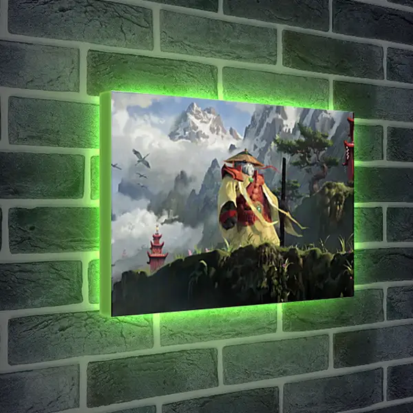 Лайтбокс световая панель - World Of Warcraft: Mists Of Pandaria Лайтбокс световая панель - World Of Warcraft: Mists Of Pandaria