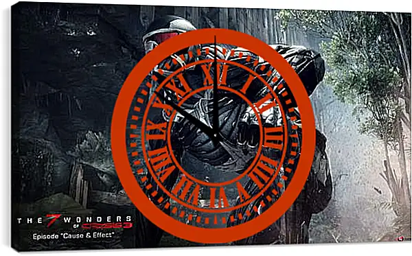 Часы картина - Crysis 3 Часы картина - Crysis 3