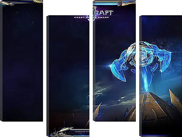 Модульная картина - StarCraft II: Heart Of The Swarm Модульная картина - StarCraft II: Heart Of The Swarm