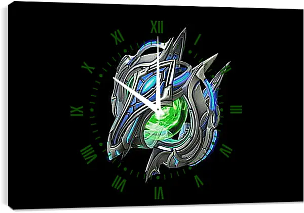 Часы картина - StarCraft II: Heart Of The Swarm Часы картина - StarCraft II: Heart Of The Swarm