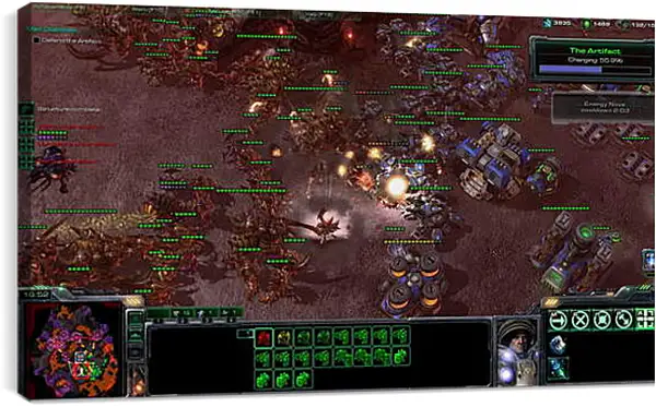 Постер на подрамнике - StarCraft II: Heart Of The Swarm Постер на подрамнике - StarCraft II: Heart Of The Swarm