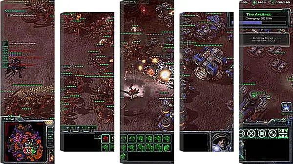 Модульная картина - StarCraft II: Heart Of The Swarm Модульная картина - StarCraft II: Heart Of The Swarm