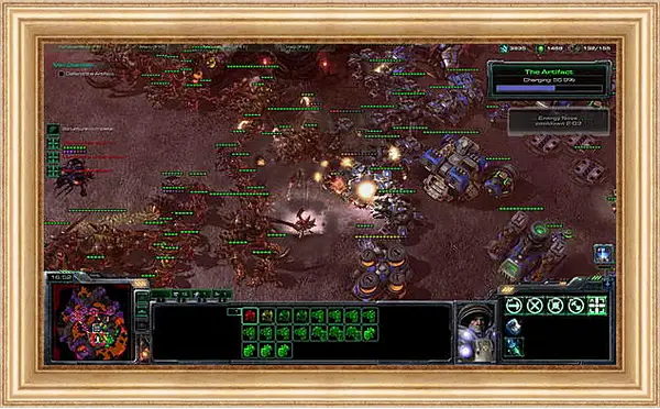 Картина в раме - StarCraft II: Heart Of The Swarm Картина в раме - StarCraft II: Heart Of The Swarm