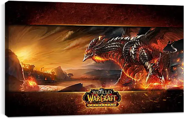 Постер на подрамнике - World Of Warcraft: Cataclysm Постер на подрамнике - World Of Warcraft: Cataclysm