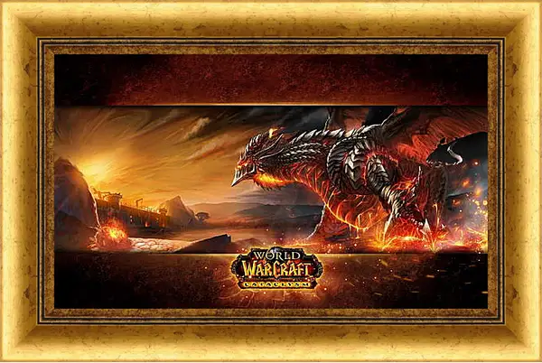 Картина в раме - World Of Warcraft: Cataclysm Картина в раме - World Of Warcraft: Cataclysm