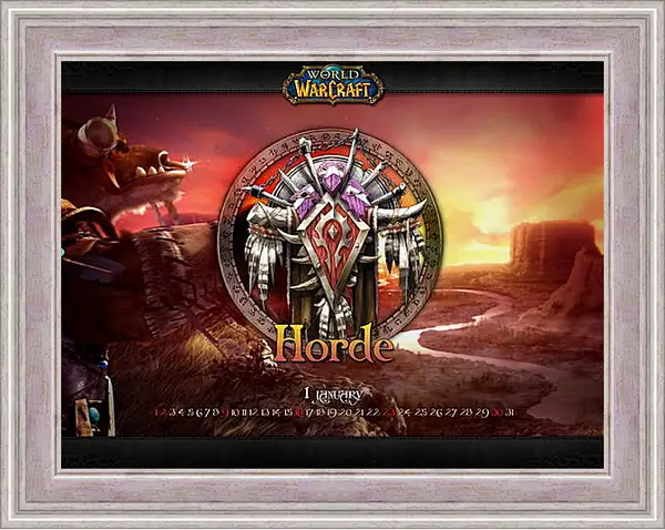 Картина в раме - World Of Warcraft Картина в раме - World Of Warcraft