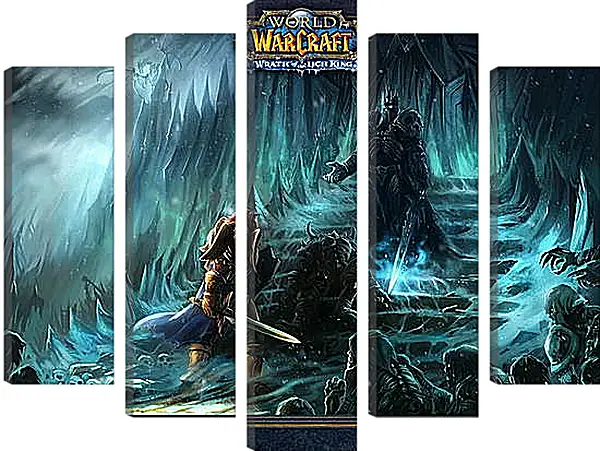 Модульная картина - World Of Warcraft: Wrath Of The Lich King Модульная картина - World Of Warcraft: Wrath Of The Lich King