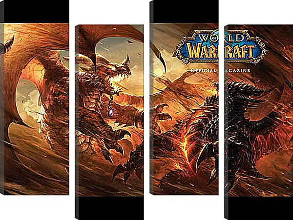 Модульная картина - World Of Warcraft Модульная картина - World Of Warcraft