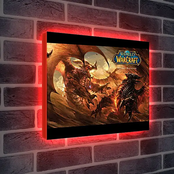 Лайтбокс световая панель - World Of Warcraft Лайтбокс световая панель - World Of Warcraft