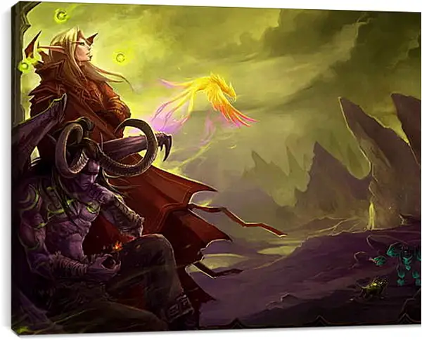 Постер на подрамнике - World Of Warcraft Постер на подрамнике - World Of Warcraft