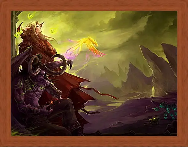 Картина в раме - World Of Warcraft Картина в раме - World Of Warcraft