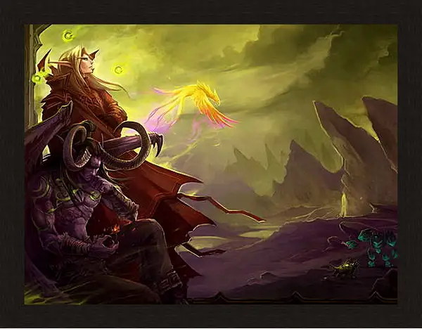 Картина в раме - World Of Warcraft Картина в раме - World Of Warcraft