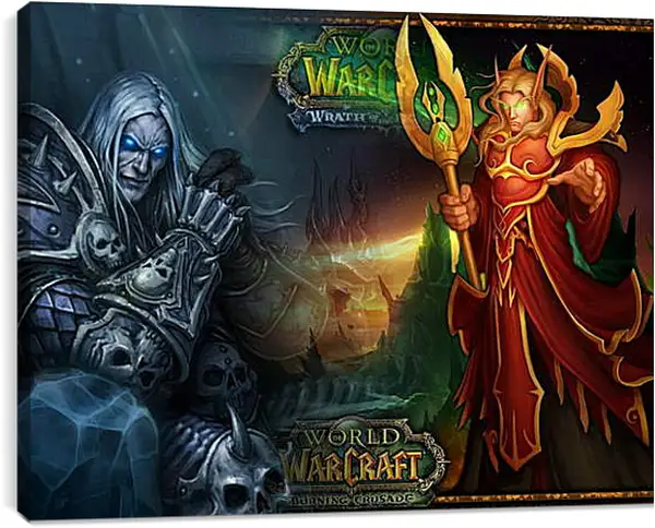Постер на подрамнике - World Of Warcraft Постер на подрамнике - World Of Warcraft