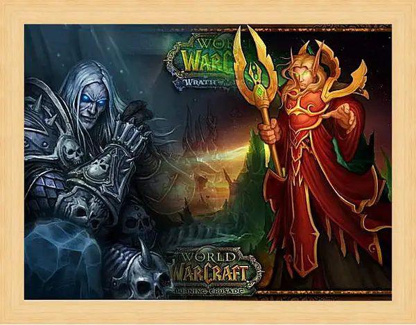 Картина в раме - World Of Warcraft Картина в раме - World Of Warcraft