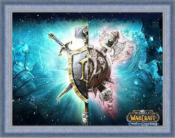 Картина в раме - World Of Warcraft: Wrath Of The Lich King Картина в раме - World Of Warcraft: Wrath Of The Lich King
