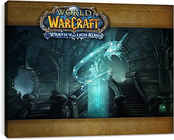 Постер на подрамнике - World Of Warcraft: Wrath Of The Lich King Постер на подрамнике - World Of Warcraft: Wrath Of The Lich King