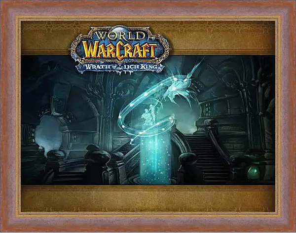 Картина в раме - World Of Warcraft: Wrath Of The Lich King Картина в раме - World Of Warcraft: Wrath Of The Lich King