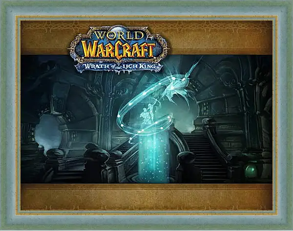 Картина в раме - World Of Warcraft: Wrath Of The Lich King Картина в раме - World Of Warcraft: Wrath Of The Lich King