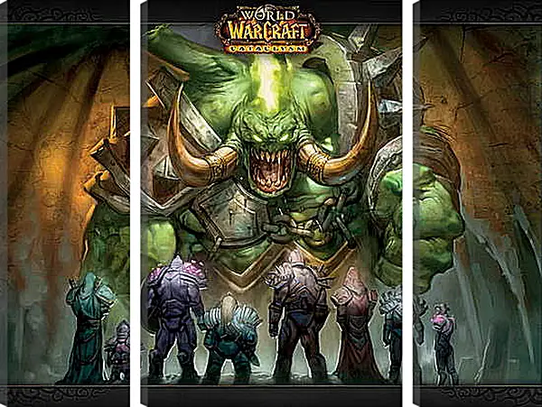 Модульная картина - World Of Warcraft: Cataclysm Модульная картина - World Of Warcraft: Cataclysm