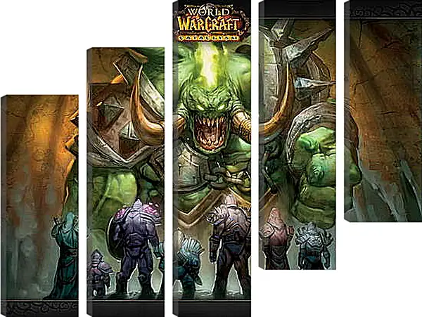 Модульная картина - World Of Warcraft: Cataclysm Модульная картина - World Of Warcraft: Cataclysm