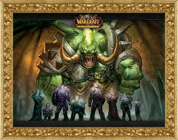 Картина в раме - World Of Warcraft: Cataclysm Картина в раме - World Of Warcraft: Cataclysm