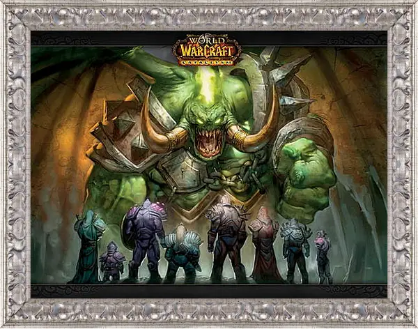 Картина в раме - World Of Warcraft: Cataclysm Картина в раме - World Of Warcraft: Cataclysm