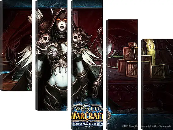 Модульная картина - World Of Warcraft: Wrath Of The Lich King Модульная картина - World Of Warcraft: Wrath Of The Lich King