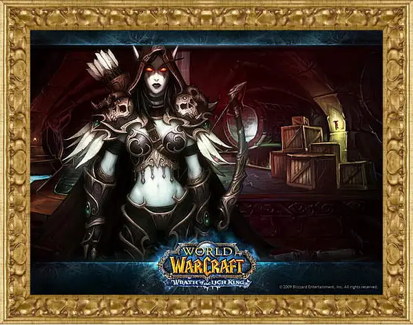 Картина в раме - World Of Warcraft: Wrath Of The Lich King Картина в раме - World Of Warcraft: Wrath Of The Lich King