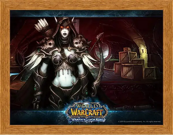Картина в раме - World Of Warcraft: Wrath Of The Lich King Картина в раме - World Of Warcraft: Wrath Of The Lich King