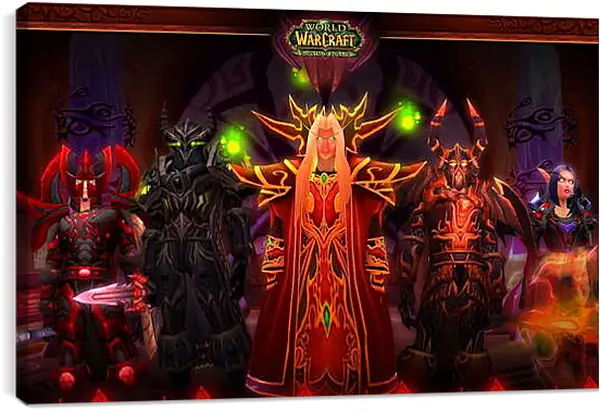 Постер на подрамнике - World Of Warcraft: The Burning Crusade Постер на подрамнике - World Of Warcraft: The Burning Crusade