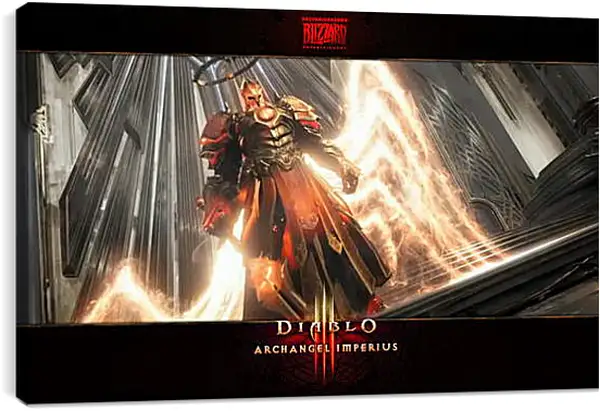 Постер на подрамнике - Diablo III Постер на подрамнике - Diablo III
