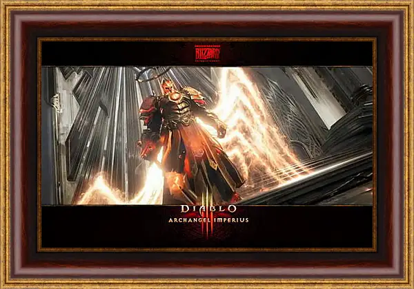 Картина в раме - Diablo III Картина в раме - Diablo III