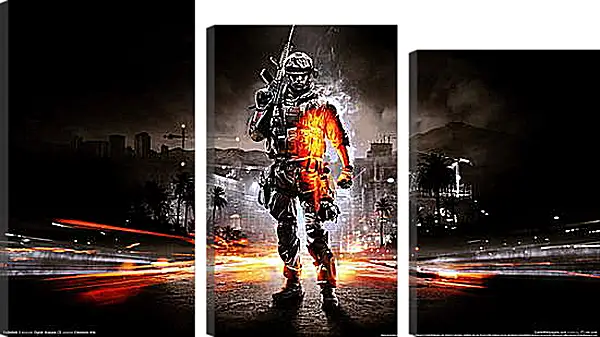 Модульная картина - Battlefield 3 Модульная картина - Battlefield 3
