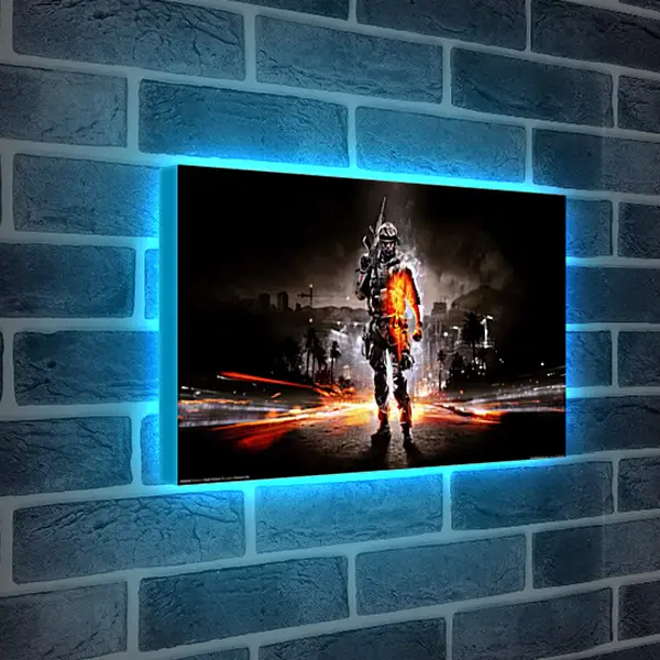 Лайтбокс световая панель - Battlefield 3 Лайтбокс световая панель - Battlefield 3