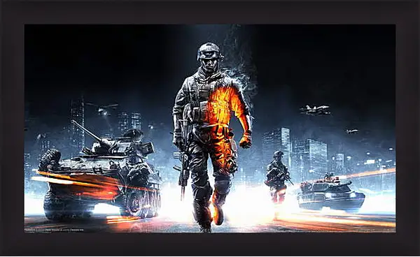 Картина в раме - Battlefield 3 Картина в раме - Battlefield 3