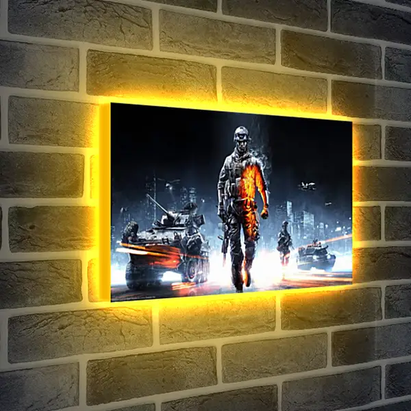 Лайтбокс световая панель - Battlefield 3 Лайтбокс световая панель - Battlefield 3