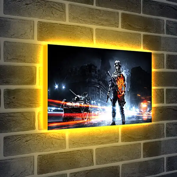 Лайтбокс световая панель - Battlefield 3 Лайтбокс световая панель - Battlefield 3