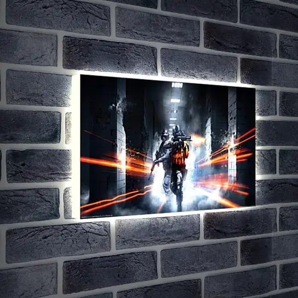 Лайтбокс световая панель - Battlefield 3 Лайтбокс световая панель - Battlefield 3