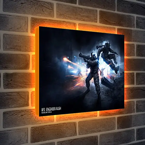Лайтбокс световая панель - Battlefield 3 Лайтбокс световая панель - Battlefield 3