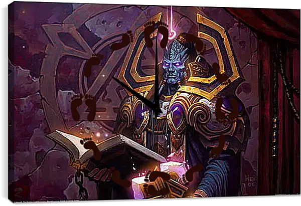 Часы картина - World Of Warcraft: The Burning Crusade Часы картина - World Of Warcraft: The Burning Crusade