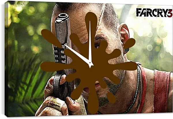 Часы картина - Far Cry 3 Часы картина - Far Cry 3