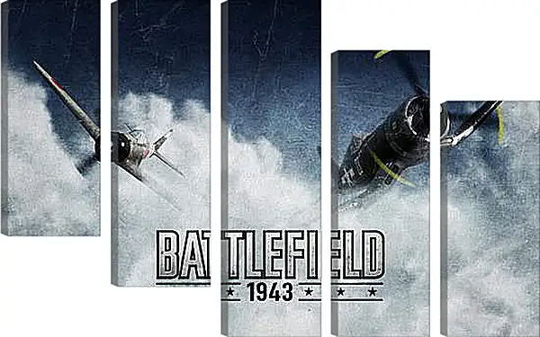 Модульная картина - Battlefield 1943 Модульная картина - Battlefield 1943