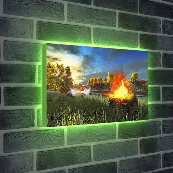 Лайтбокс световая панель - World Of Tanks Лайтбокс световая панель - World Of Tanks